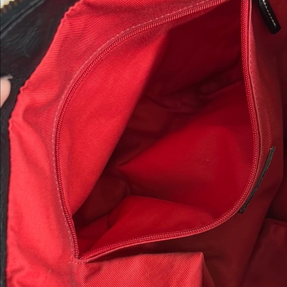 Dooney & Bourke Black and Tan Tote Bag with Signature Style - Picture 9 of 15